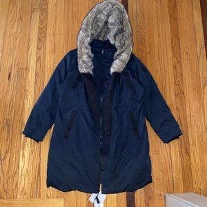 Down Feather Fill Parka